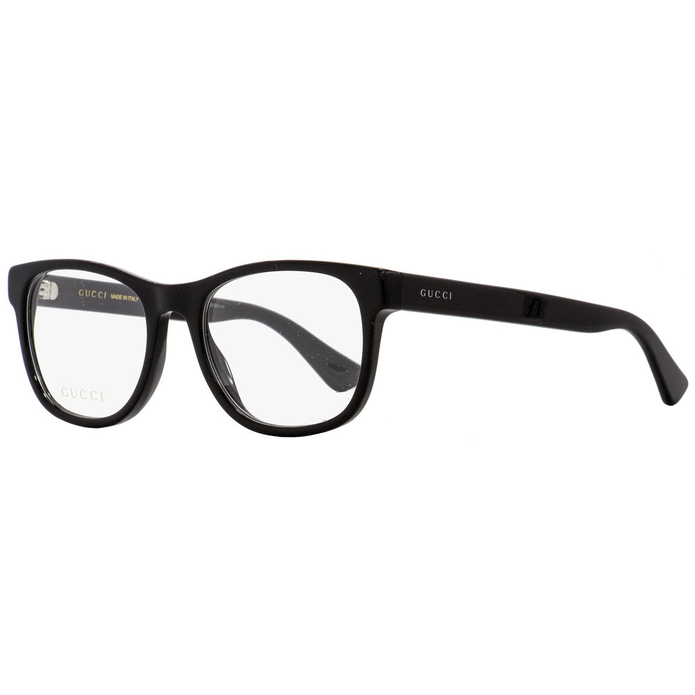 Gucci Rectangular Eyeglasses GG0004O 001 Black 53mm 0004 - Picture 1 of 2